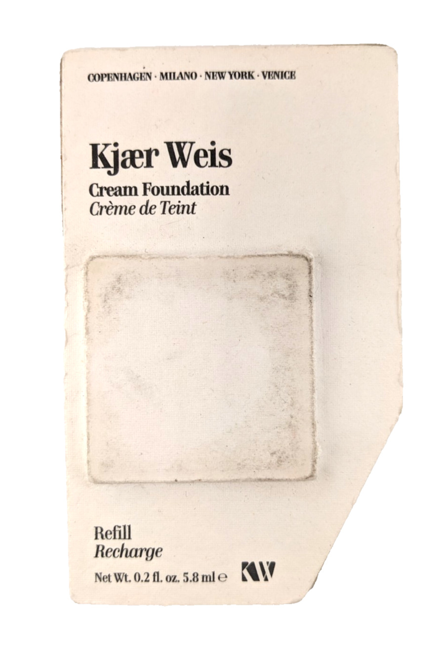 Kjaer Weis Cream Foundation in Perfection Refill Recharge 5.8ml Organic $46msrp